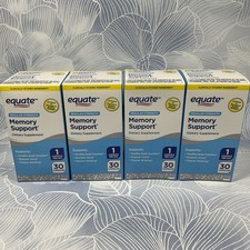 EQUATE Regular Strength Memory Support Capsules 30 CT ( Lot of 4 ) Exp 10/27 picture
