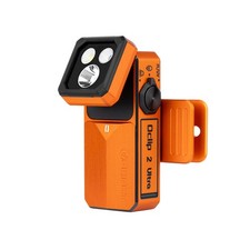 Olight Oclip 2 Ultra Amber Orange Light, UV/Floodlight/Red/Spotlight, 580 Lum picture