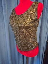 Judy Garland Owned Worn Black Beaded and sequin top from husband Mickey Deans picture