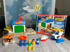 Vintage Fisher Price Little People Floating Marina #2582 COMPLETE.  BOX. MINT picture