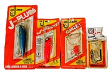Vintage Luhr Jenson J-Plug's (x2), Okie Snelled Drifters & Spare Hook Harness  picture