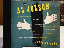 Al Jolson Decca A-469 1946 78 RPM 4 Record Set Songs He Made Famous picture