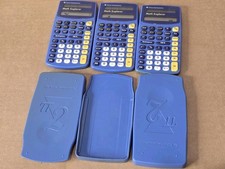 Texas Instruments Math Explorer Calculator Working | Mark On Screens | Qty 3x picture