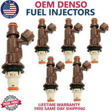x6 OEM DENSO Best Upgrade FUEL INJECTORS FOR 1999 - 2002 Toyota 4Runner 3.4L V6 picture
