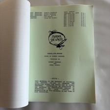 1995 MURDER SHE WROTE SCRIPT + Production Notes Wardrobe Pics TV Angela Lansbury picture