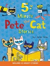 Pete the Cat: 5-Minute Pete the Cat Stories: Includes 12 Groovy Stories - GOOD picture