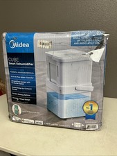 Midea Cube MAD20S1QWT 20 Pint Smart Dehumidifier 1500 Sq Ft WiFi White NEW picture