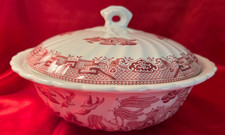 WESSEX COLLECTION Willow Rosa COVERED VEGETABLE BOWL  New picture