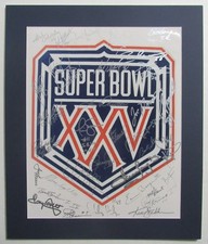 NFL HOFers + Greats Multi-Autographed (30+) 20x24 Matted Poster JSA LOA 210089 picture