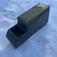 87-95 Nissan Hardbody D21 Pickup Truck Center Console Armrest OEM Gray picture