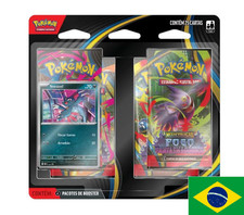 Pokémon TCG Phantasmal Flames QuadPack 2 Blister Set (Sneasel+Weavile Portuguese picture