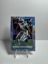Topps Bowman Chrome 2026 Jahmyr Gibbs Detroit Lions RC #BCV-30 Speckle Refractor picture