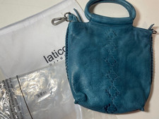 Latico Leathers Denim Small Crossbody Discontinued NEW picture