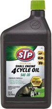 STP Premium Small Engine 4 Cycle Oil Formula, SAE-30 Small Engine Oil 32oz picture