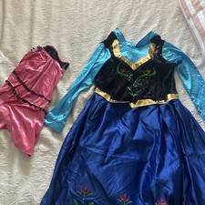 Cosplay Frozen 2 Princess Anna Dress Halloween Carnival Women Costume Size L picture
