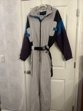 Vintage Campri Bormio Ski Suit 1980s 1990s 68 inches long picture