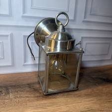 Vintage Sea Gull Lighting 422 Brushed Brass Outdoor Wall Sconce picture