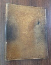 Hartmann Vintage Belting Leather Executive Writing Folio 12x9.5