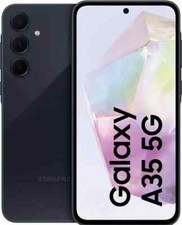 (TracFone GSM Unlocked) Samsung Galaxy A35 5G A356U Awesome Navy 128GB - A GRADE picture