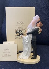 Lenox Thomas Blackshear Ebony Visions FOREVER ONE Wedding Cake Topper IVORY NIB picture