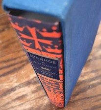 Ivanhoe by Sir Walter Scott - Heritage Press 1950 HC + Slipcase Sandglass Insert picture
