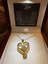 Ziella Jewelry Forever Love Heart Necklaces Wife, To My Love  Necklace picture