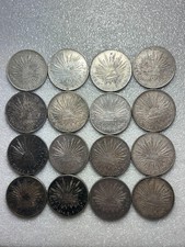 Lot of 16 X Mexico Cap & Rays Silver 8 Reales  picture