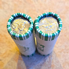 2 Rolls 2026-P Emerging Liberty Dimes 10C Philadelphia Business Strike OBW picture