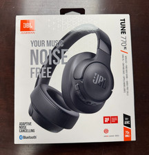 NEW JBL Tune 770NC Wireless Bluetooth Over-Ear Headphones ANC Black 70Hr picture