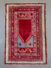 LATE 19TH CENTURY ANATOLIAN PRAYER RUG  picture