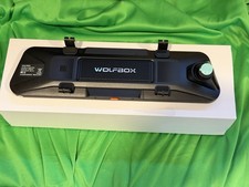 NEW Wolfbox G900Pro 12MP Rear View Mirror Dash Cam picture