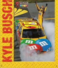 KYLE BUSCH 2011 M&M'S #18 SPRINT CUP POSTCARD picture