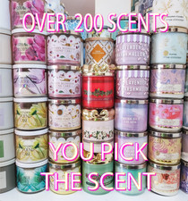 Bath & Body Works 3-Wick Candle | Pick Your Scent | White Barn | NEW | 14.5 oz picture