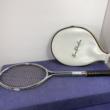 Vintage Slazenger Plus Metal Tennis Racket Racquet Made In England 4 5/8 Cover picture