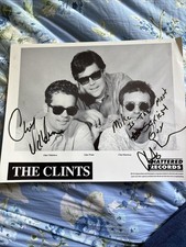 The Clint’s Signed 8x10 Shattered Records  picture