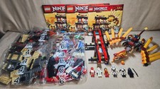 Lego Ninjago 2507 Fire Temple - PARTIALLY NEW picture