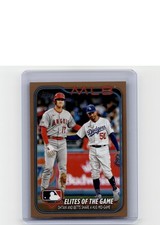 2024 Topps Series 1 Baseball - Elites of the Game (Shohei Ohtani/Mookie Betts - picture