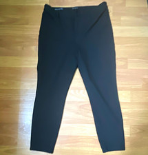 Talbots Soho Solid 5-Pocket Jegging Leggings Black Petite 8P picture