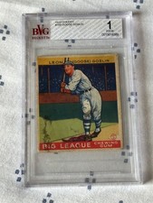 1933 Goudey #168 Goose Goslin BVG 1 picture