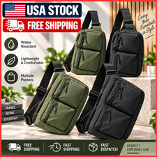 UNIQLO Casual Multi-pocket Messenger Bag Men Women Shoulder Bag Travel Sport Bag picture