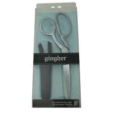 Gingher 8in Serrated/Knife Edge Dressmaker's Shears picture