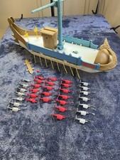 Vintage 1963 Remco Big Caesar Motorized Roman Warship Ben Hur Inspired Ship picture