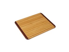 Island Bamboo Rainbow Pakka & Bamboo Cutting Board, 11-Inch by 9-Inch picture