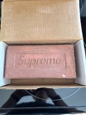 SUPREME Red Clay Debossed Original Box Logo Brick FW 2016 Original Packaging NEW picture