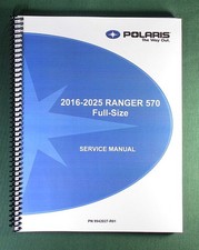 2016-2025 Polaris Ranger 570 Service Manual: w/ Protective Covers picture
