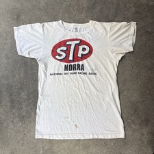 RARE Vintage 1960s STP NORRA National Off Road Racing, Mexican 1000 Shirt Size L picture