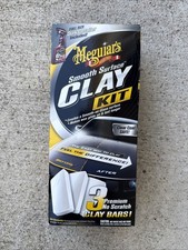 Meguiar's Smooth Surface Clay Kit G191700 Premium No Scratch Clay Bars picture