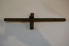 Vintage Unusual  Extra Long  Mortise Marking Gauge Scribe Carpenters Tool Wooden picture