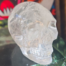 Clear Quartz Crystal Skull  3.6x2.8x2.2