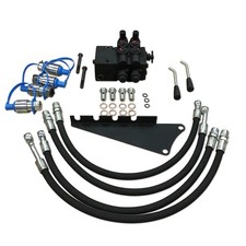 Dual Hydraulic Remote Valve Kit Fits Massey Ferguson Replaces 677421 picture